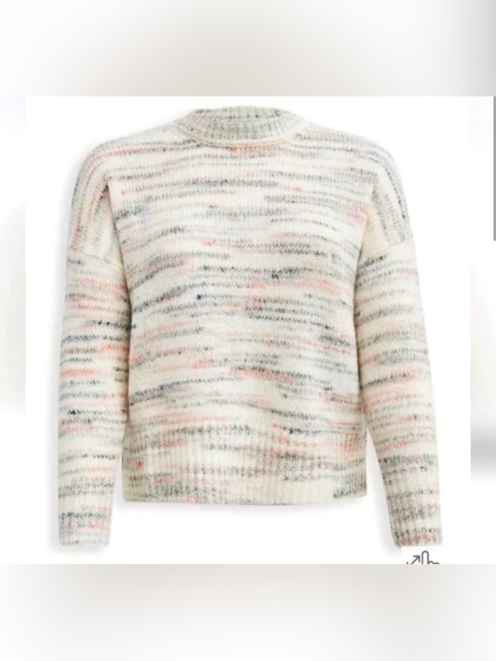 Torrid Pastel Knit Crewneck Sweater Size 2